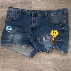 Jean shorts